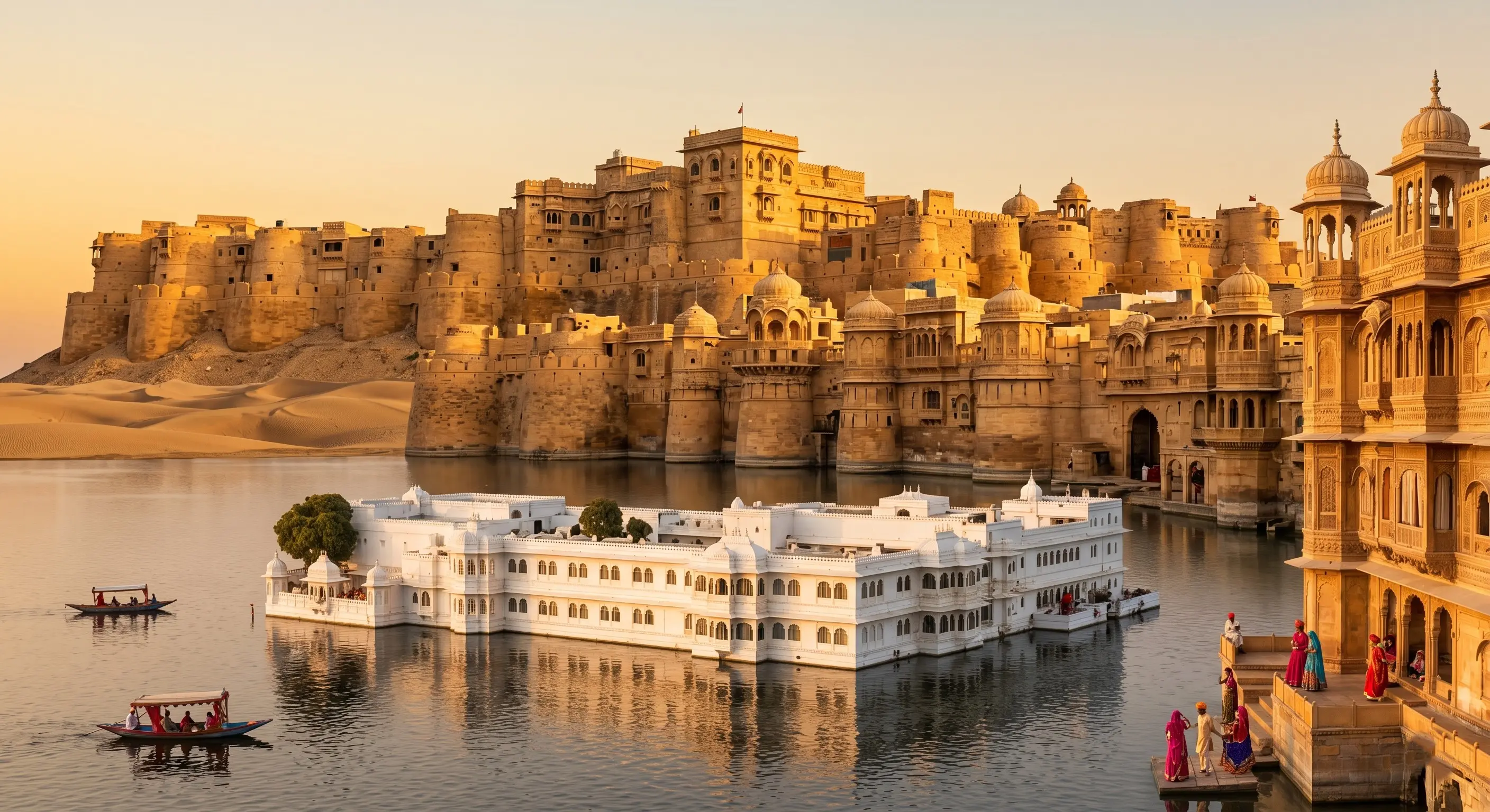 05 Days Jaisalmer - Udaipur Tour